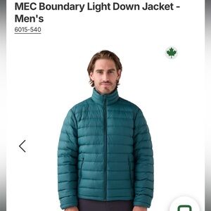 MEC Men's Boundary Light Down Jacket